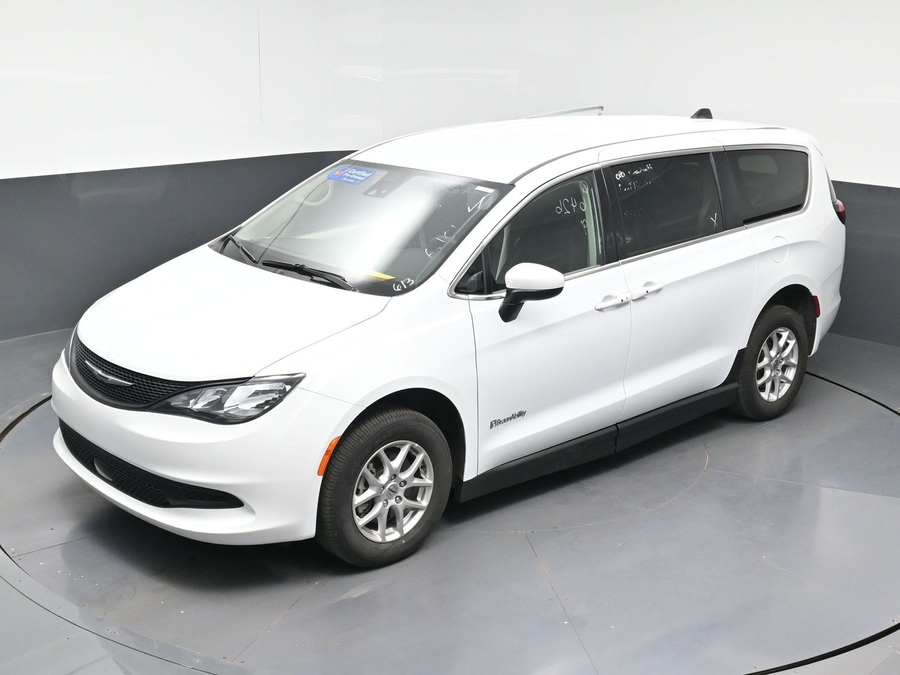 Used 2023 Chrysler Voyager LX - BraunAbility Side Entry Fold Out Manual Ramp