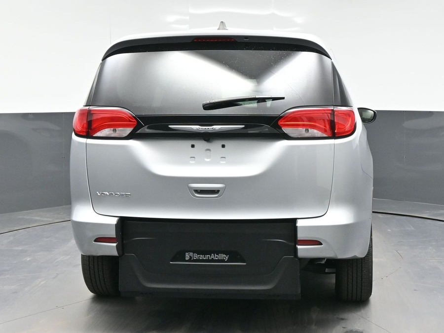 Used 2024 Chrysler Voyager LX - BraunAbility Rear Entry Fold Out Manual Ramp
