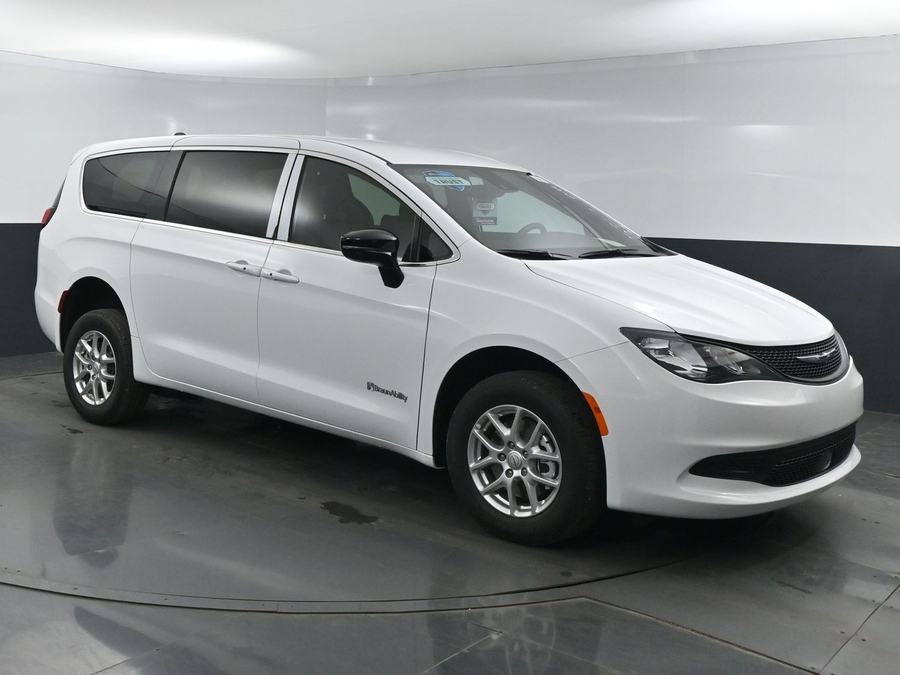 Used 2023 Chrysler Voyager LX - BraunAbility Rear Entry Fold Out Manual Ramp