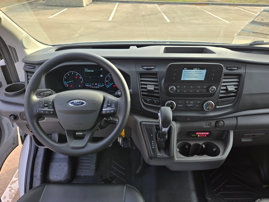 New 2024 Ford Transit 350 XL - Fenton Mobility Commercial Rear Entry Entry Lift Automatic Ramp