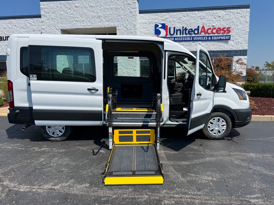 New 2026 Ford Transit 150 - Driverge Commercial Side Entry Lift Automatic Ramp