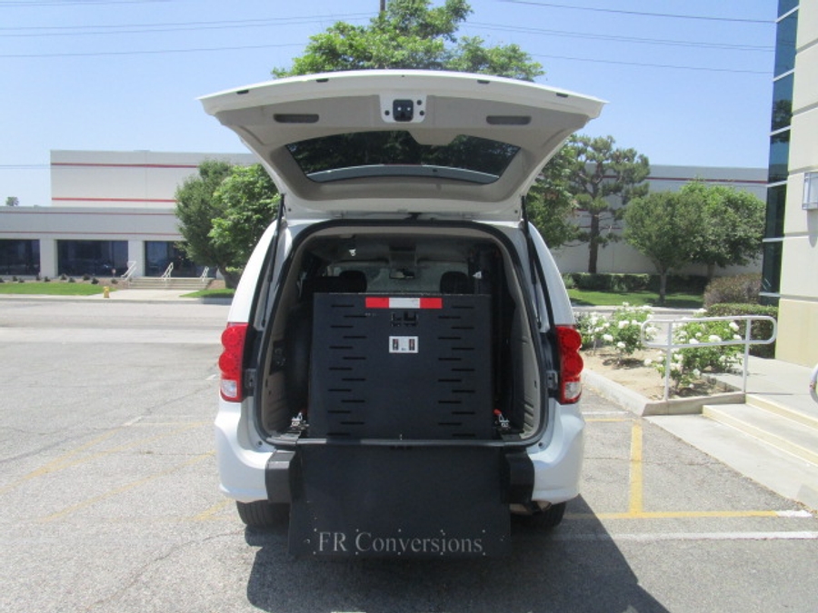 Used 2019 Dodge Grand Caravan SE - FR Conversions Commercial Rear Entry Entry Fold Out Manual Ramp