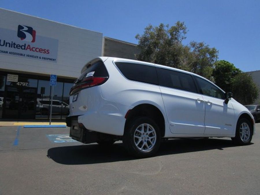 Used 2024 Chrysler Pacifica Touring L - BraunAbility Rear Entry Entry Fold Out Manual Ramp