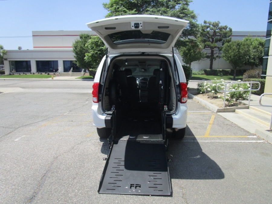 Used 2019 Dodge Grand Caravan SE - FR Conversions Commercial Rear Entry Entry Fold Out Manual Ramp