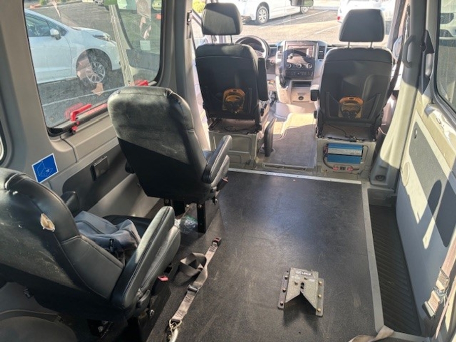 Used 2016 Mercedes-Benz Sprinter 2500 High Roof Diesel - OTH Rear Entry Entry Lift Automatic Ramp