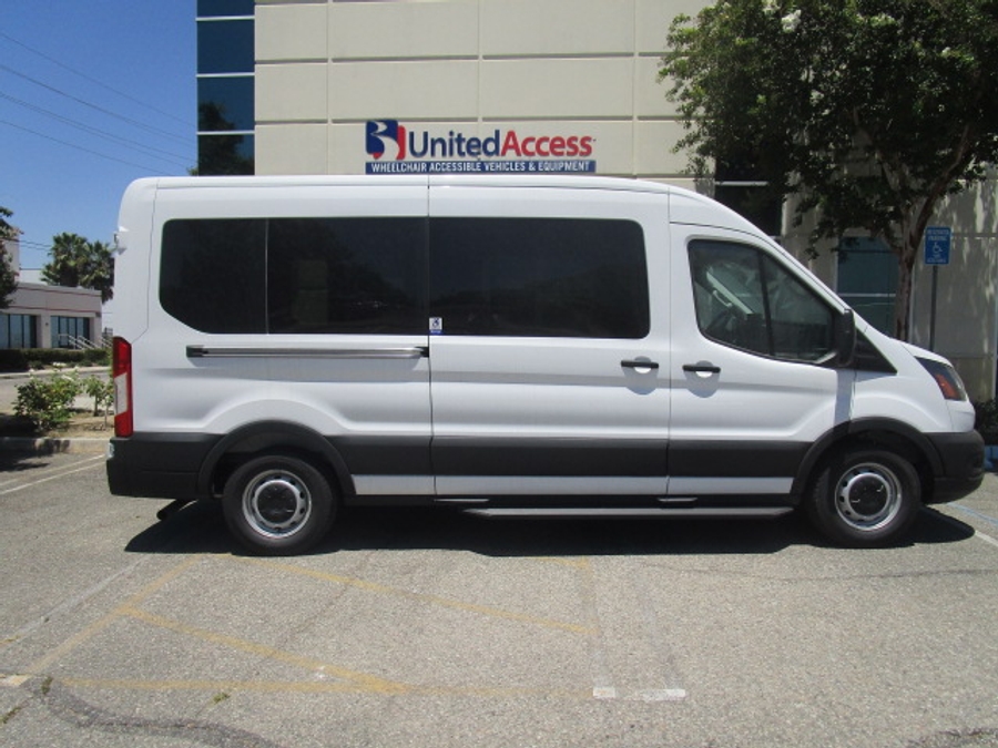 New 2026 Ford Transit 350 XL MR 148WB - ADABoy Commercial Rear Entry Lift Automatic Ramp