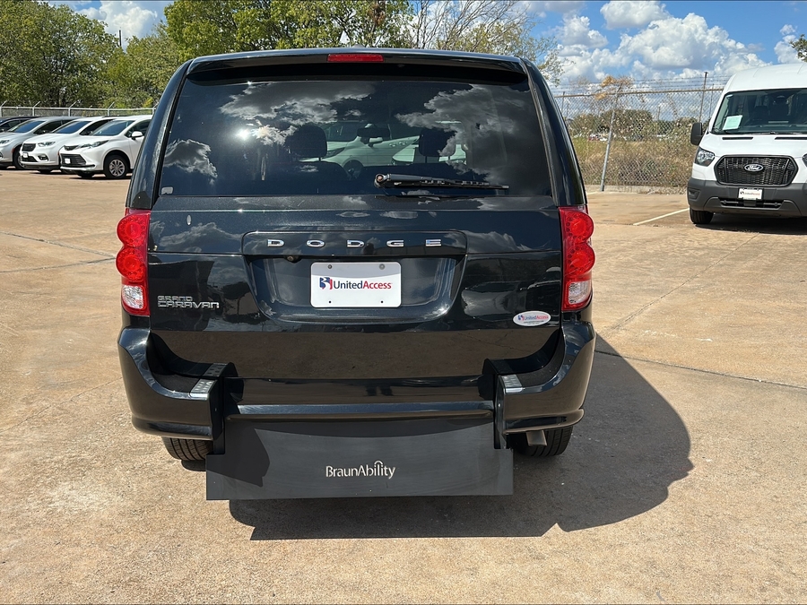 Used 2017 Dodge Grand Caravan SE - BraunAbility Rear Entry Fold Out Manual Ramp