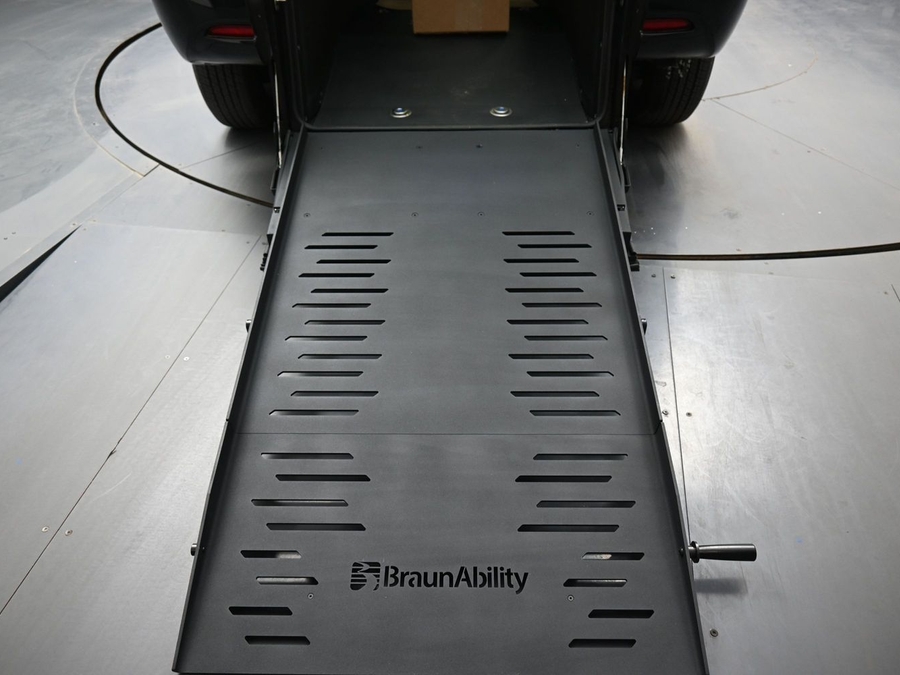 Used 2023 Chrysler Voyager LX - BraunAbility Rear Entry Fold Out Manual Ramp
