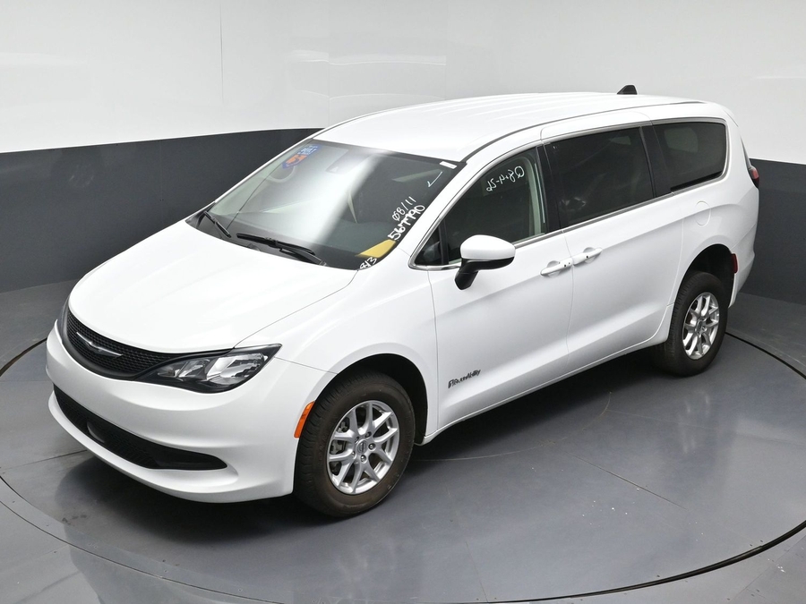 Used 2023 Chrysler Voyager LX - BraunAbility Rear Entry Fold Out Manual Ramp
