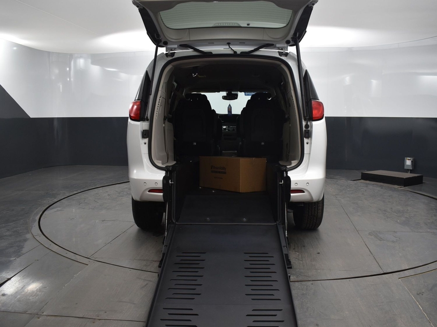 Used 2023 Chrysler Voyager LX CPO - BraunAbility Rear Entry Entry Fold Out Manual Ramp