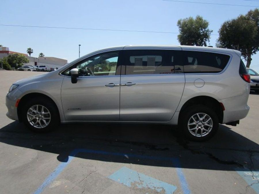 Used 2022 Chrysler Voyager LX - BraunAbility Rear Entry Entry Fold Out Manual Ramp