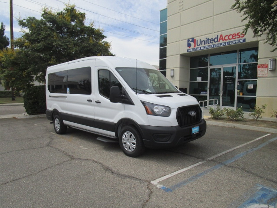New 2026 Ford Transit 150 - SUNSET VANS Commercial Side Entry Lift Automatic Ramp