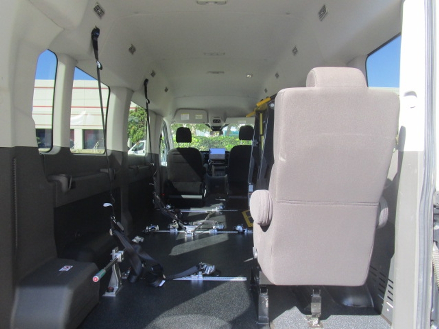 Used 2023 Ford Transit 350 XLT - Commercial Side Entry Lift Automatic Ramp