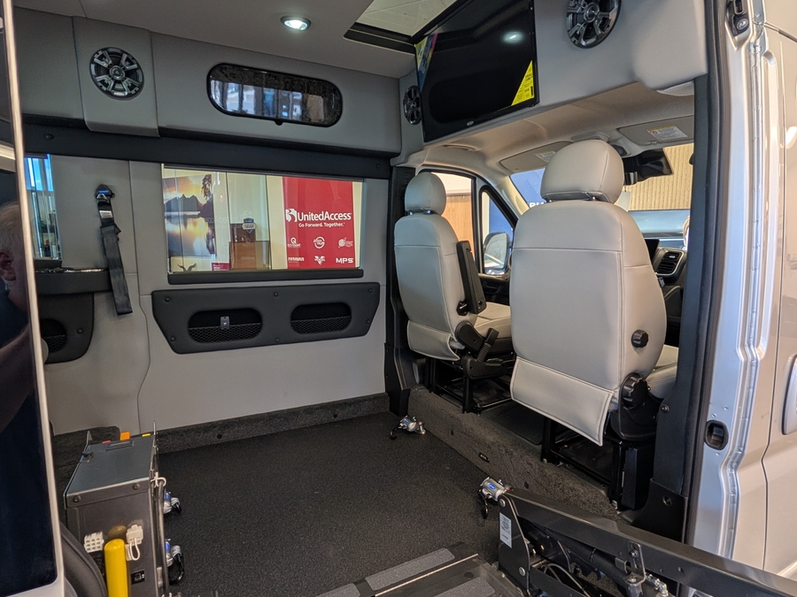 New 2025 Ram ProMaster Tradesman 2500 - TEM Side Entry Entry Lift Automatic Ramp