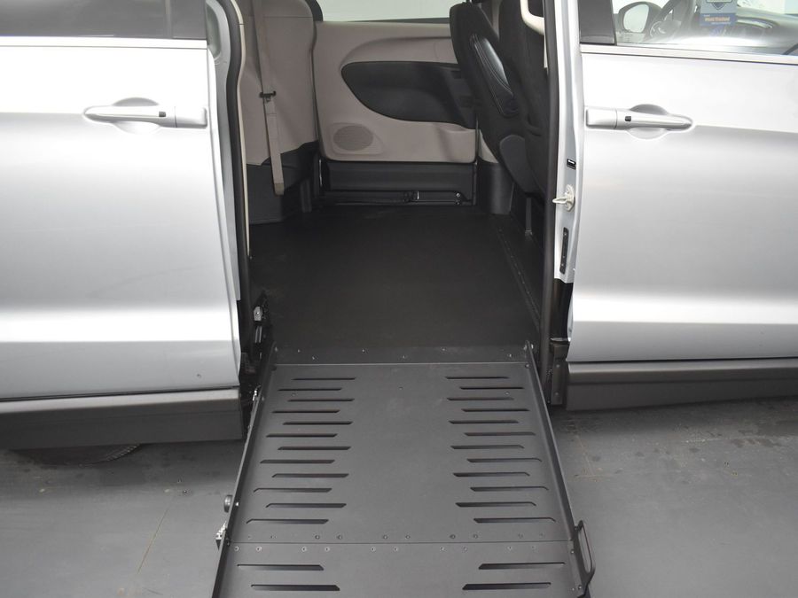 Used 2023 Chrysler Voyager LX - BraunAbility Side Entry Entry Fold Out Manual Ramp