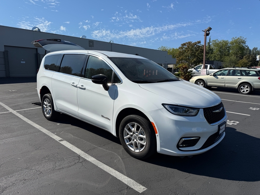 Used 2024 Chrysler Pacifica Touring L - BraunAbility Rear Entry Fold Out Manual Ramp