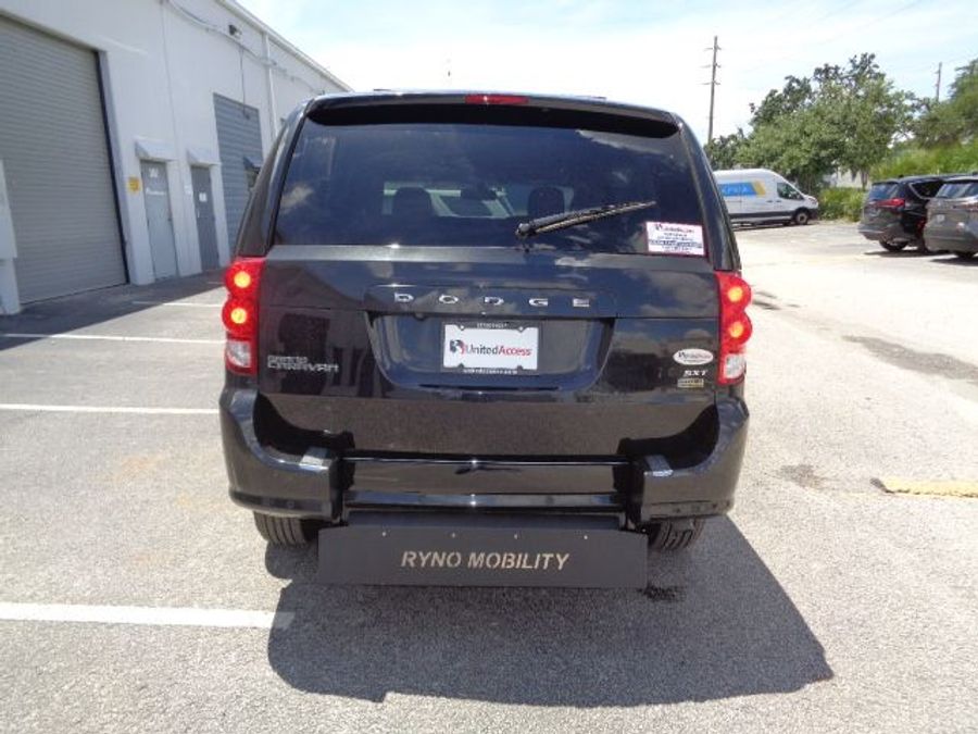 Used 2019 Dodge Grand Caravan SXT - Ryno Rear Entry Entry Fold Out Manual Ramp