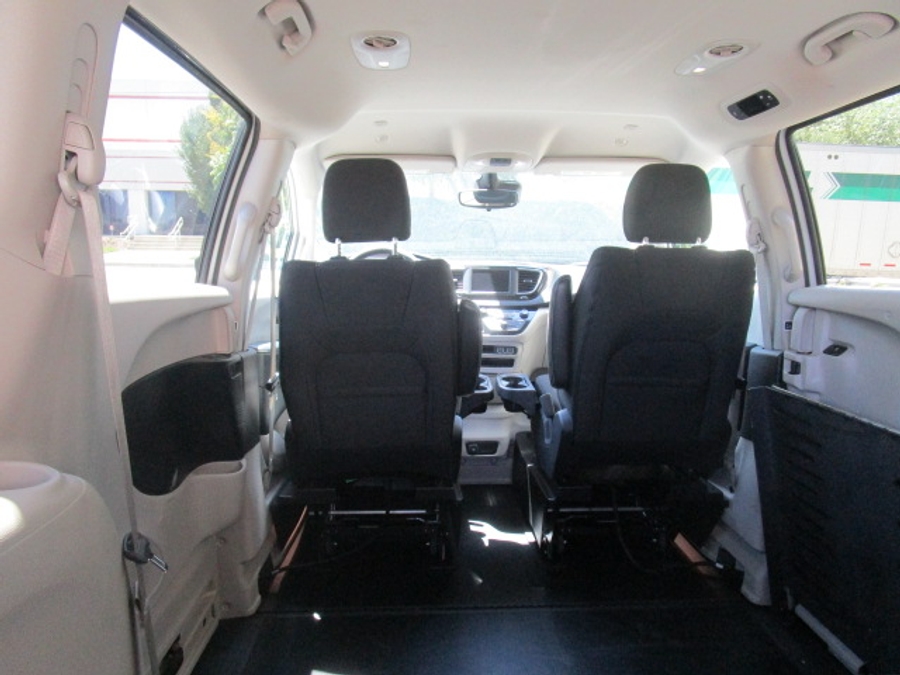 Used 2023 Chrysler Voyager LX Base - BraunAbility Side Entry Fold Out Automatic Ramp
