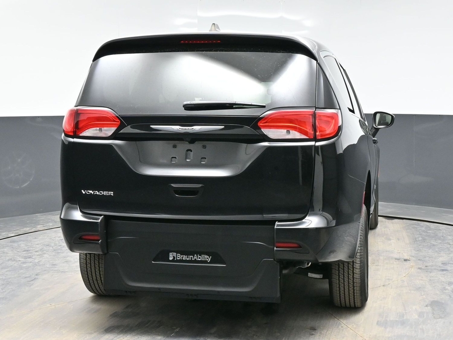 Used 2024 Chrysler Voyager LX - BraunAbility Rear Entry Fold Out Manual Ramp