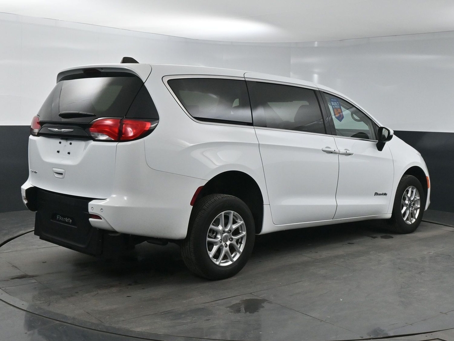 Used 2023 Chrysler Voyager LX CPO - BraunAbility Rear Entry Entry Fold Out Manual Ramp