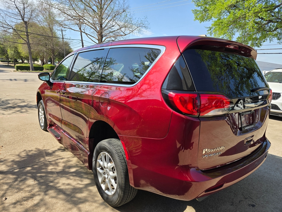 Used 2023 Chrysler Voyager LX Base - BraunAbility Side Entry Entry Fold Out Automatic Ramp