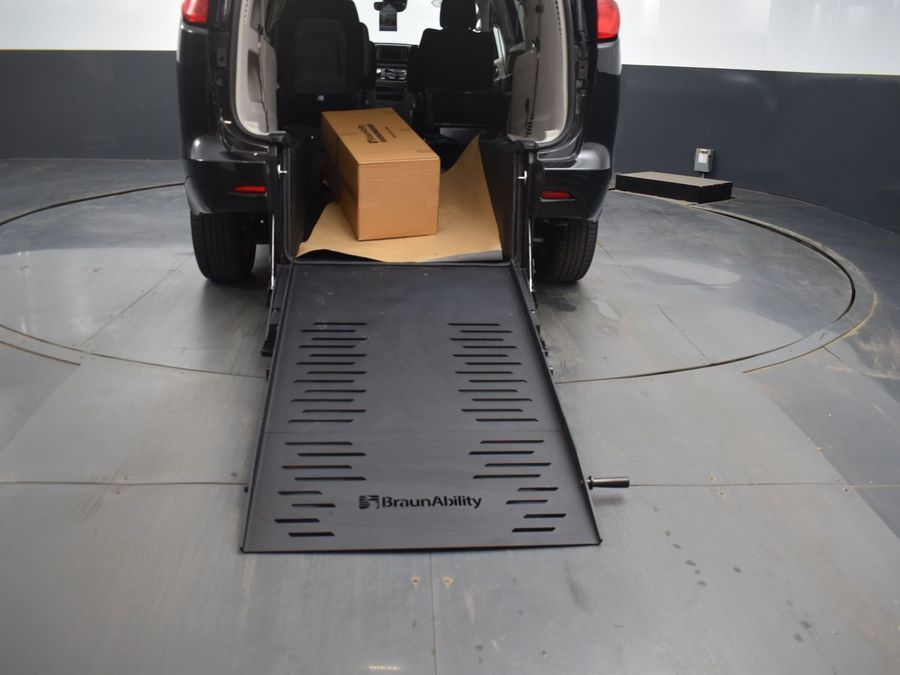 Used 2023 Chrysler Voyager LX - BraunAbility Rear Entry Entry Fold Out Manual Ramp