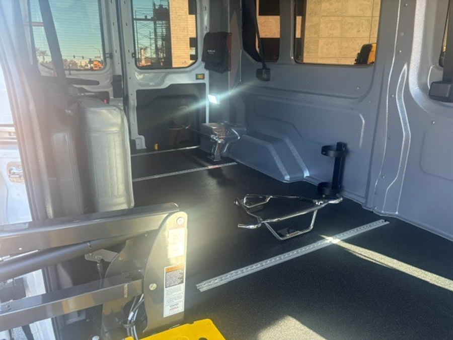 New 2026 Ford Transit 150 - SUNSET VANS Commercial Side Entry Lift Automatic Ramp