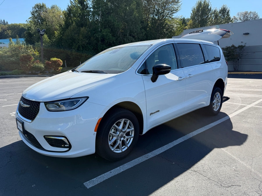 Used 2024 Chrysler Pacifica Touring L - BraunAbility Rear Entry Fold Out Manual Ramp
