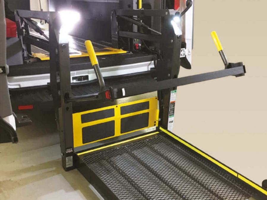 New 2026 Ford Transit 350 XL - DRIVERGE Commercial Rear Entry Entry Lift Automatic Ramp