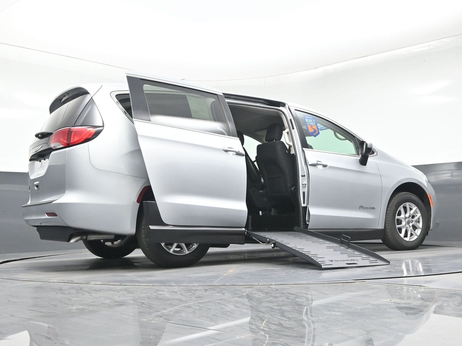 Used 2023 Chrysler Voyager LX - BraunAbility Side Entry Entry Fold Out Manual Ramp