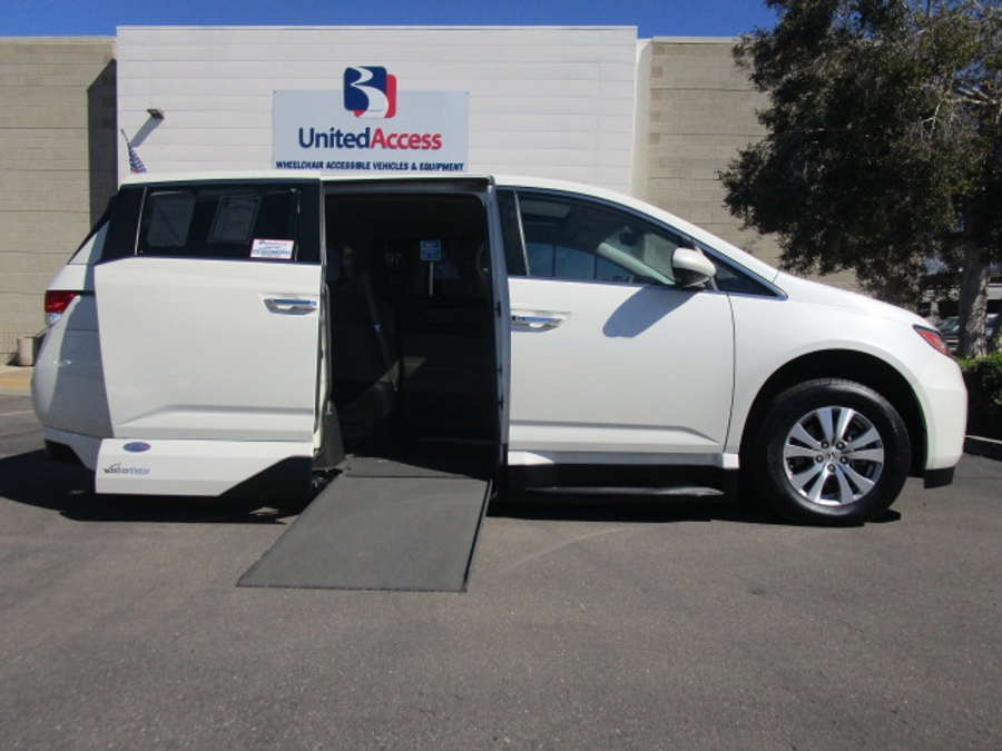 Used 2016 Honda Odyssey EX-L - VMI Side Entry Entry In Floor Automatic Ramp