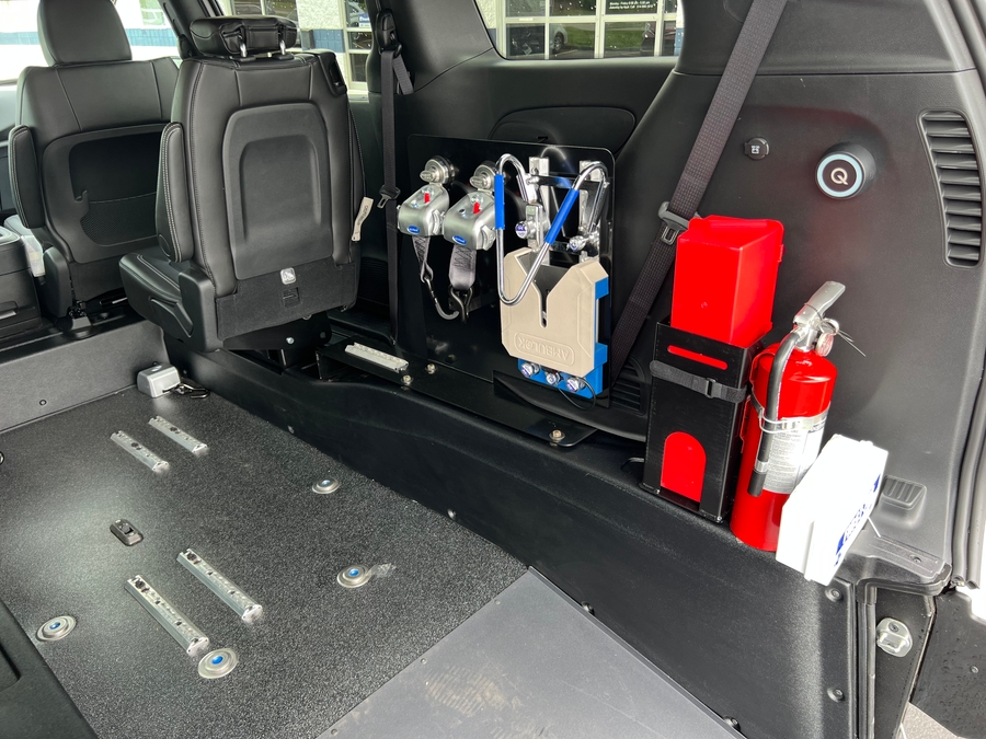 New 2025 Chrysler Voyager LX - BraunAbility Commercial Rear Entry Entry Fold Out Manual Ramp
