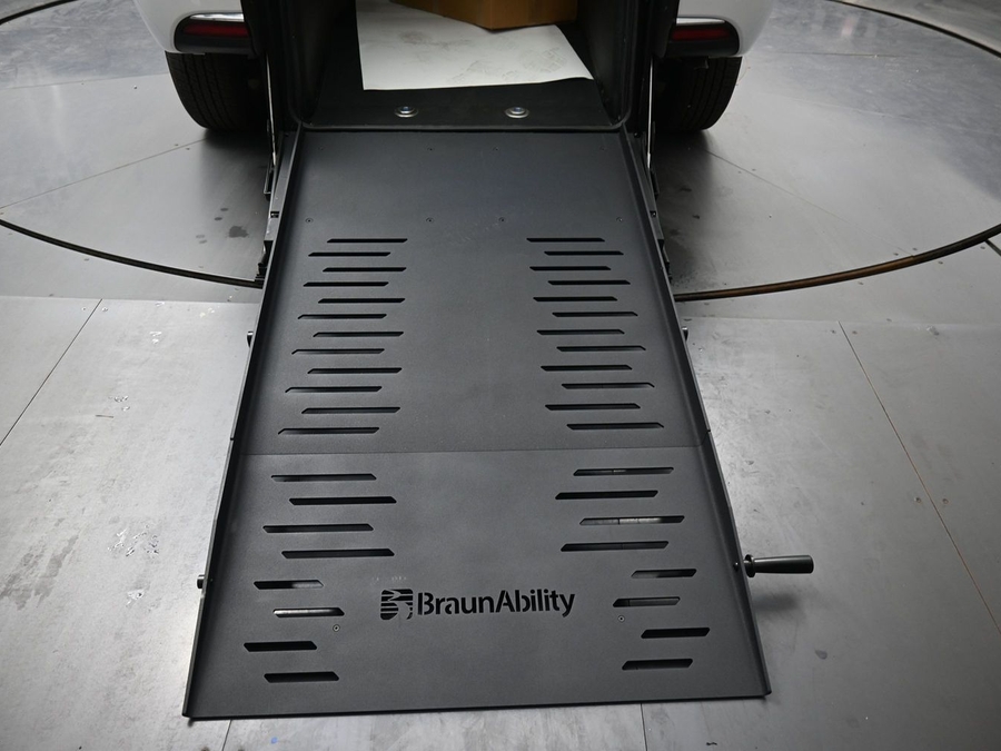Used 2025 Chrysler Pacifica Select Safety - BraunAbility Rear Entry Fold Out Manual Ramp