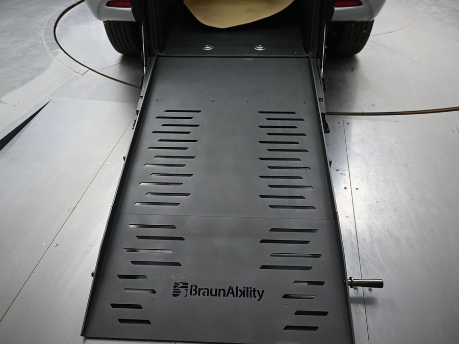 Used 2023 Chrysler Voyager LX - BraunAbility Rear Entry Fold Out Manual Ramp