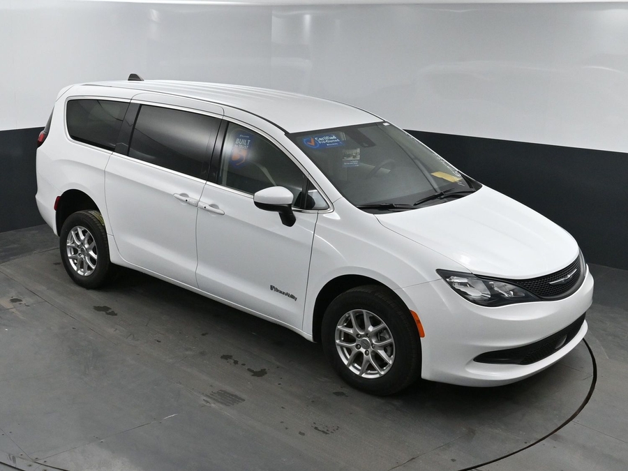 Used 2023 Chrysler Voyager LX - BraunAbility Rear Entry Entry Fold Out Manual Ramp