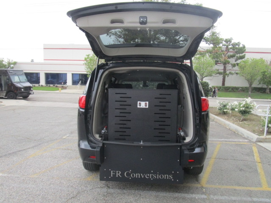 Used 2022 Chrysler Voyager LX - FR Conversions Rear Entry Entry Fold Out Manual Ramp