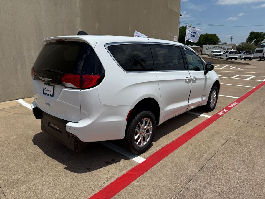 New 2025 Chrysler Voyager LX - BraunAbility Commercial Rear Entry Entry Fold Out Manual Ramp