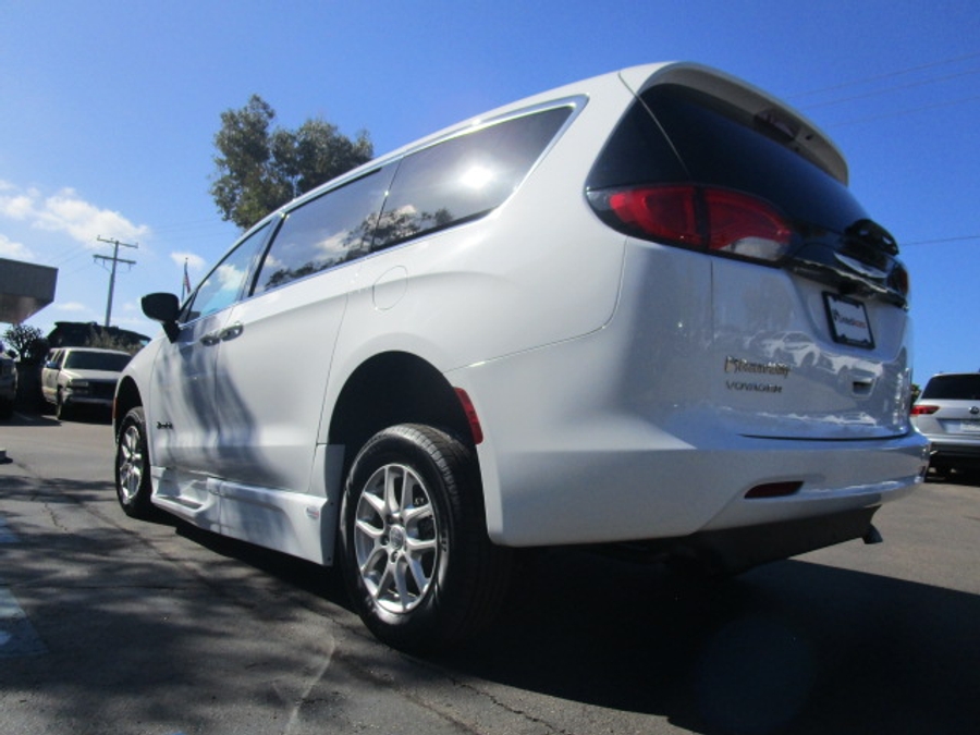 Used 2024 Chrysler Voyager LX - BraunAbility Side Entry Entry Fold Out Automatic Ramp