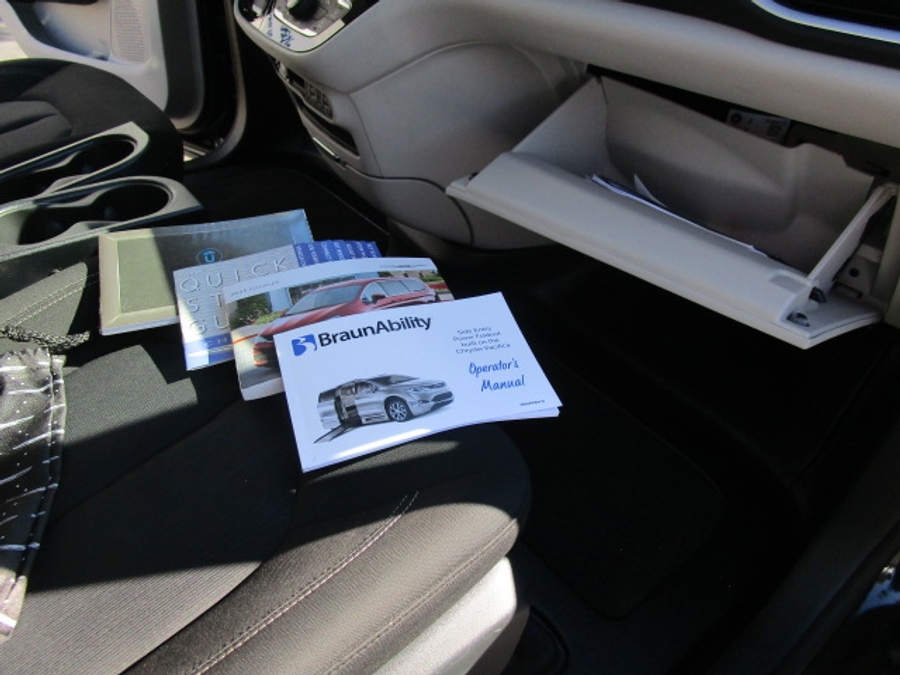 Used 2023 Chrysler Voyager LX - BraunAbility Side Entry Entry Fold Out Automatic Ramp