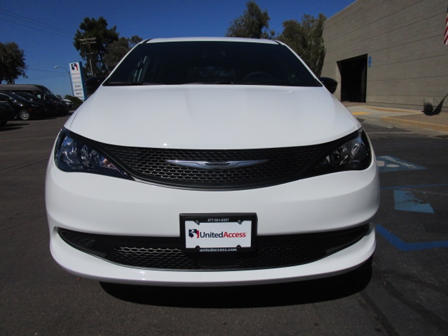 New 2025 Chrysler Voyager LX - BraunAbility Commercial Rear Entry Entry Fold Out Manual Ramp