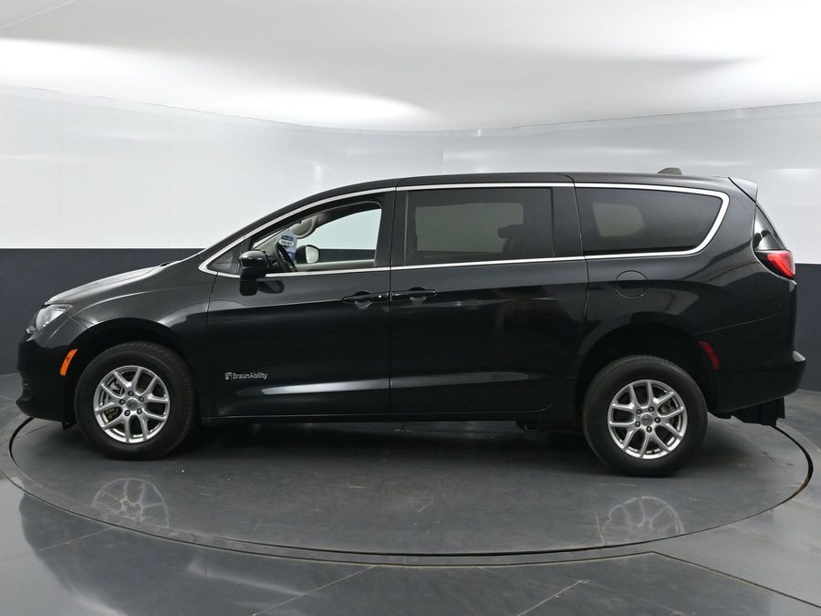 Used 2022 Chrysler Voyager LX - BraunAbility Rear Entry Entry Fold Out Manual Ramp
