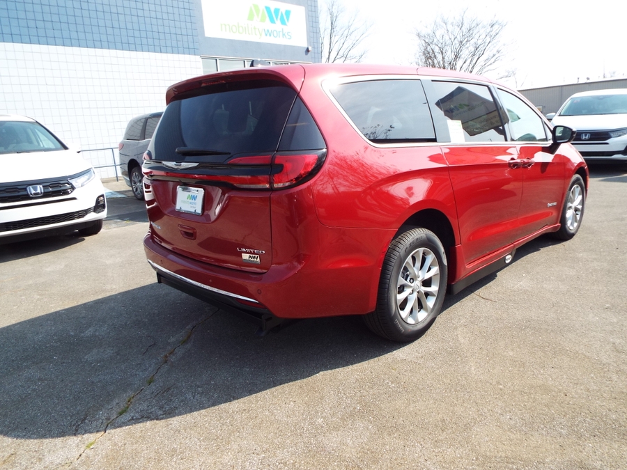Red Chrysler Pacifica image number 4