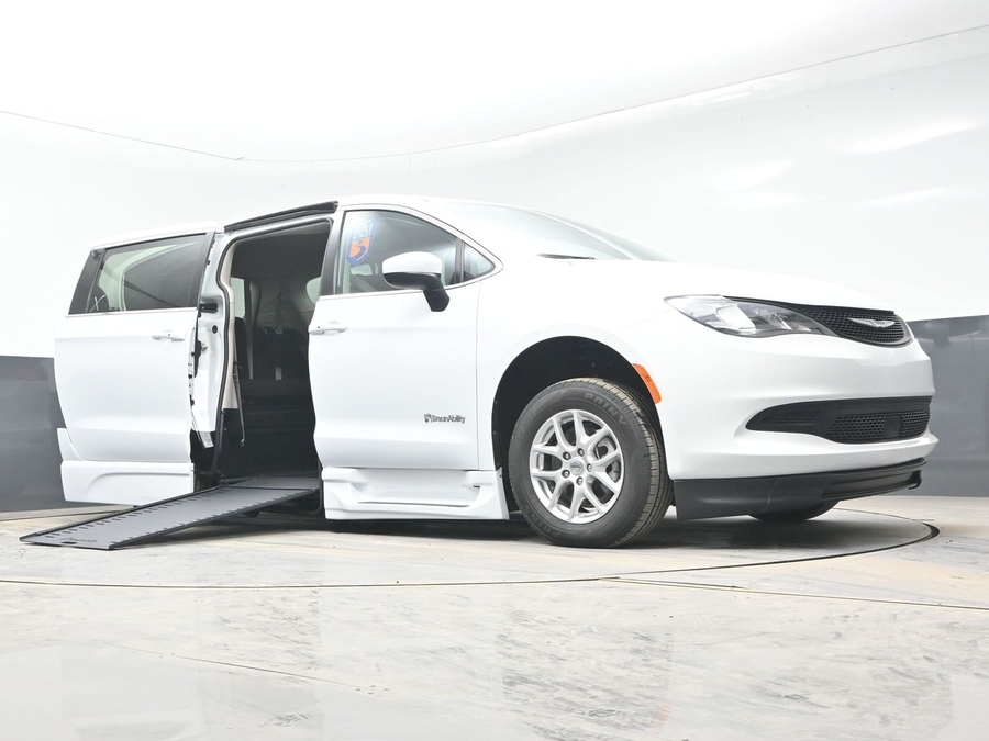 Used 2023 Chrysler Voyager LX - BraunAbility Side Entry Entry In Floor Automatic Ramp