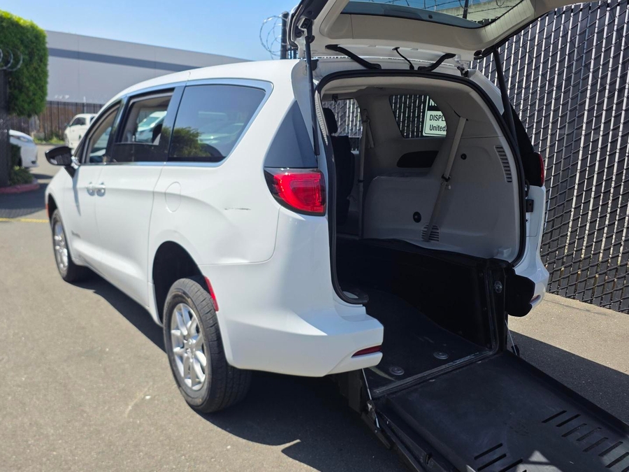 Used 2024 Chrysler Voyager LX - BraunAbility Rear Entry Fold Out Manual Ramp