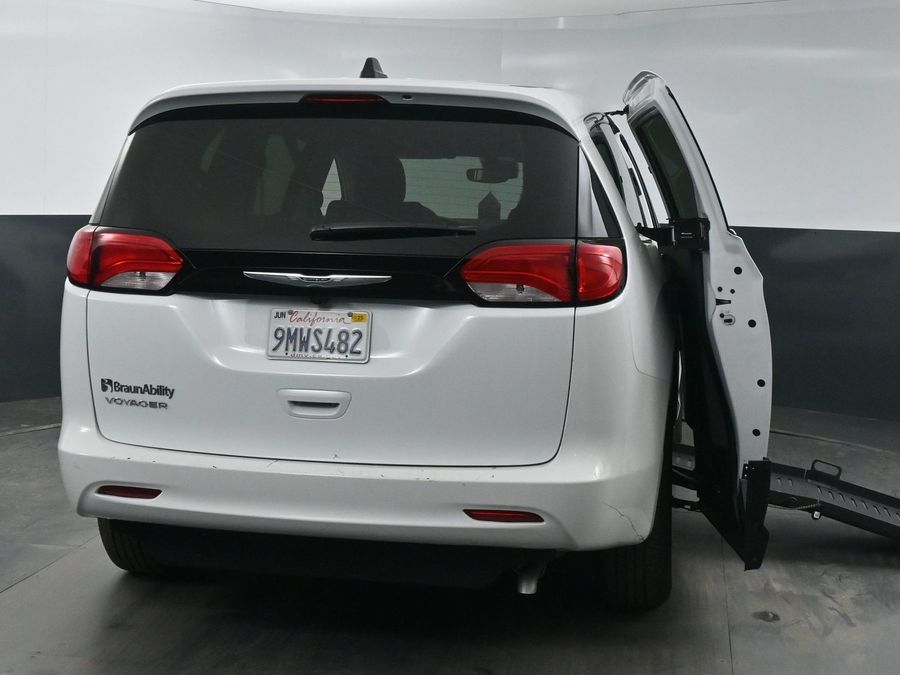 Used 2024 Chrysler Voyager LX - BraunAbility Side Entry Entry Fold Out Manual Ramp