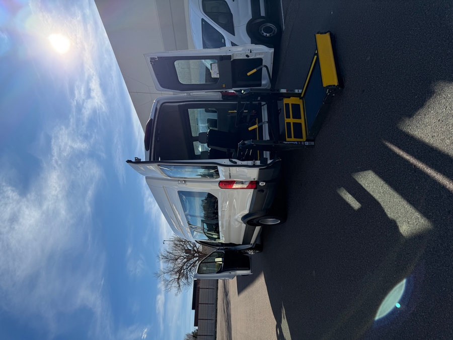 Used 2023 Ford Transit 350 HD - OTH Commercial Rear Entry Lift Automatic Ramp