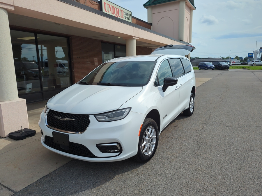 Used 2024 Chrysler Pacifica Touring - BraunAbility Rear Entry Fold Out Manual Ramp