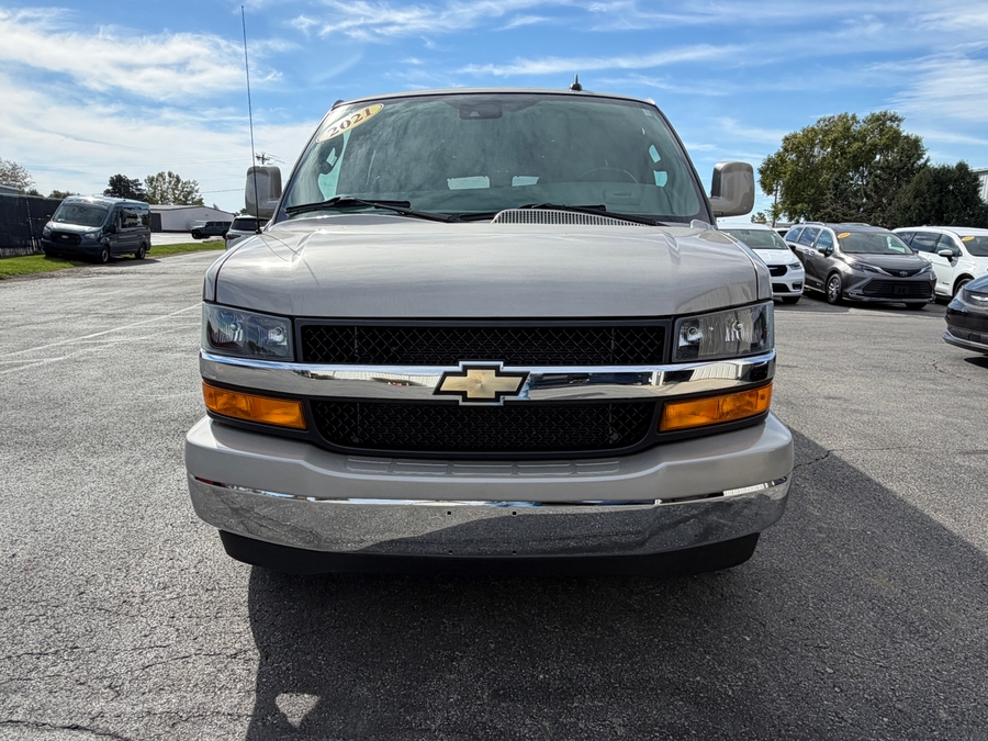 Pewter Chevrolet Express with Side Entry Automatic Fold Out ramp