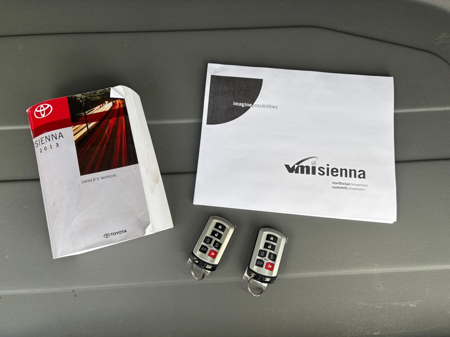 Used 2013 Toyota Sienna XLE - VMI Side Entry In Floor Automatic Ramp