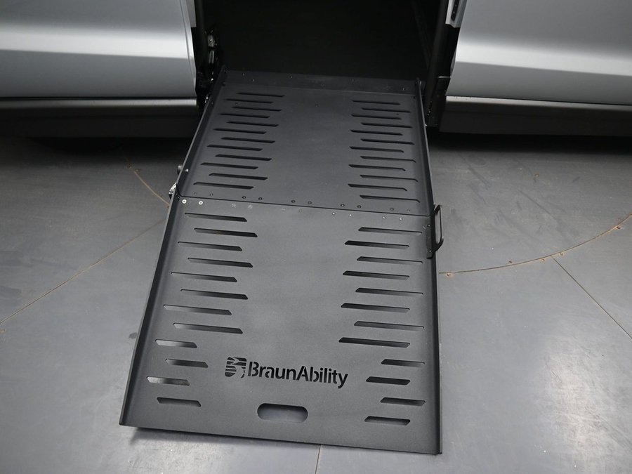 Used 2023 Chrysler Voyager LX - BraunAbility Side Entry Fold Out Manual Ramp